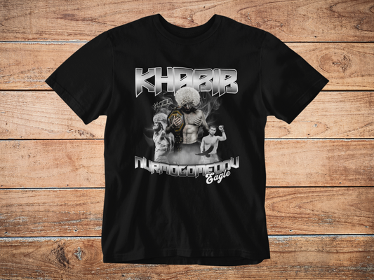 Khabib Nurmogomedov Graphic Bootleg Tee Shirt