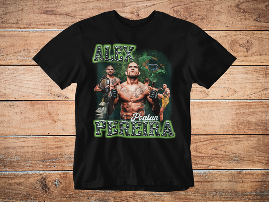 Alex Pereira Graphic Tee Shirt