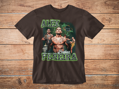 Alex Pereira Graphic Tee Shirt