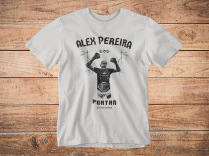 Alex Pereira Graphic Tee Shirt