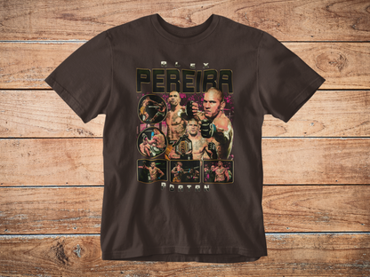 Alex Pereira Graphic Tee Shirt