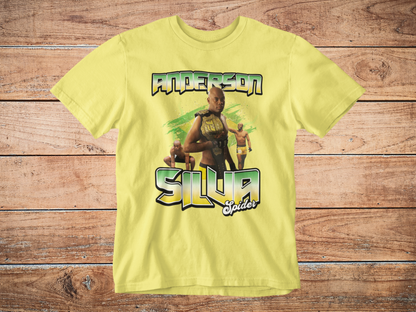 Anderson Silva Vintage Graphic Tee Shirt