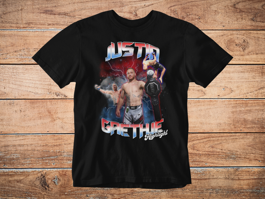 Justin Gaethje Graphic Tee Shirt